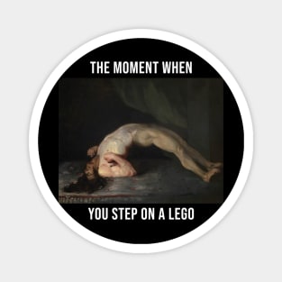 Classic Art Medieval Lego Funny Spinoff Design Magnet